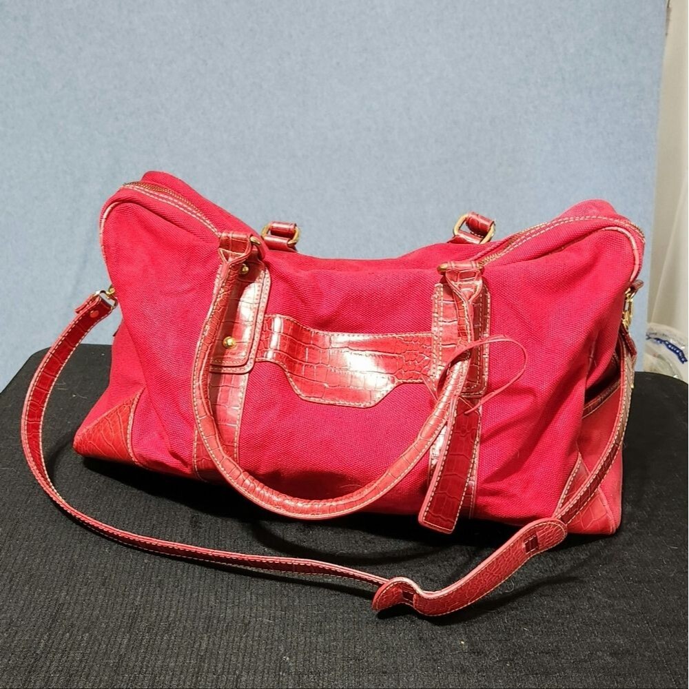 Bath & Body Works canvas duffle bag